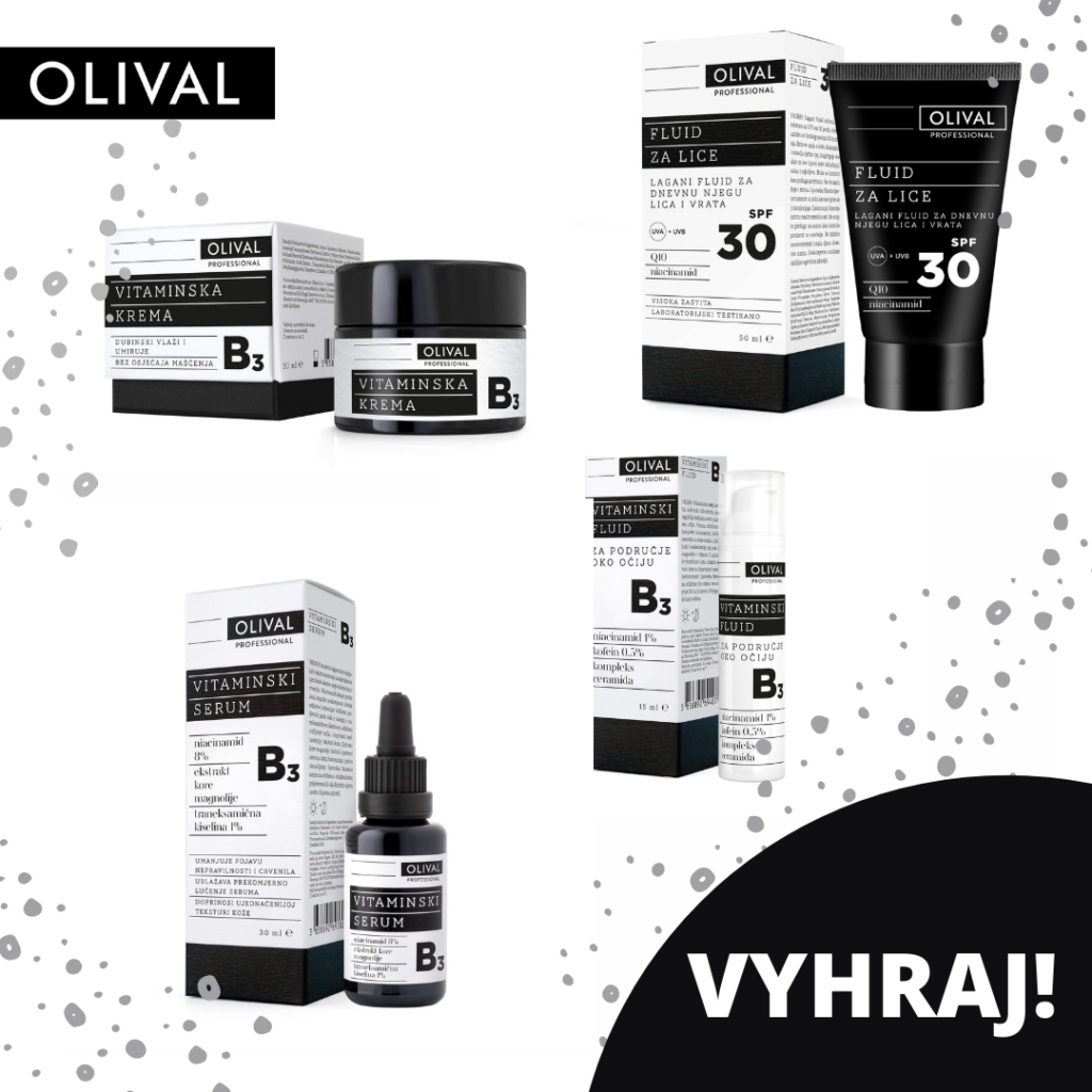 Súťaž o balíček noviniek Olival a fluid s SPF30