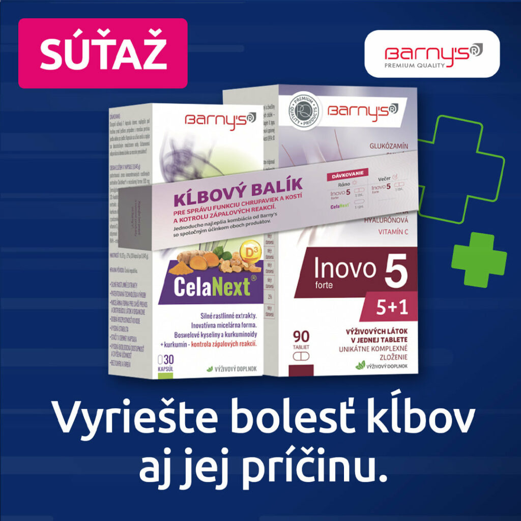 Súťaž o dvojicu kvalitných produktov BARNY´S