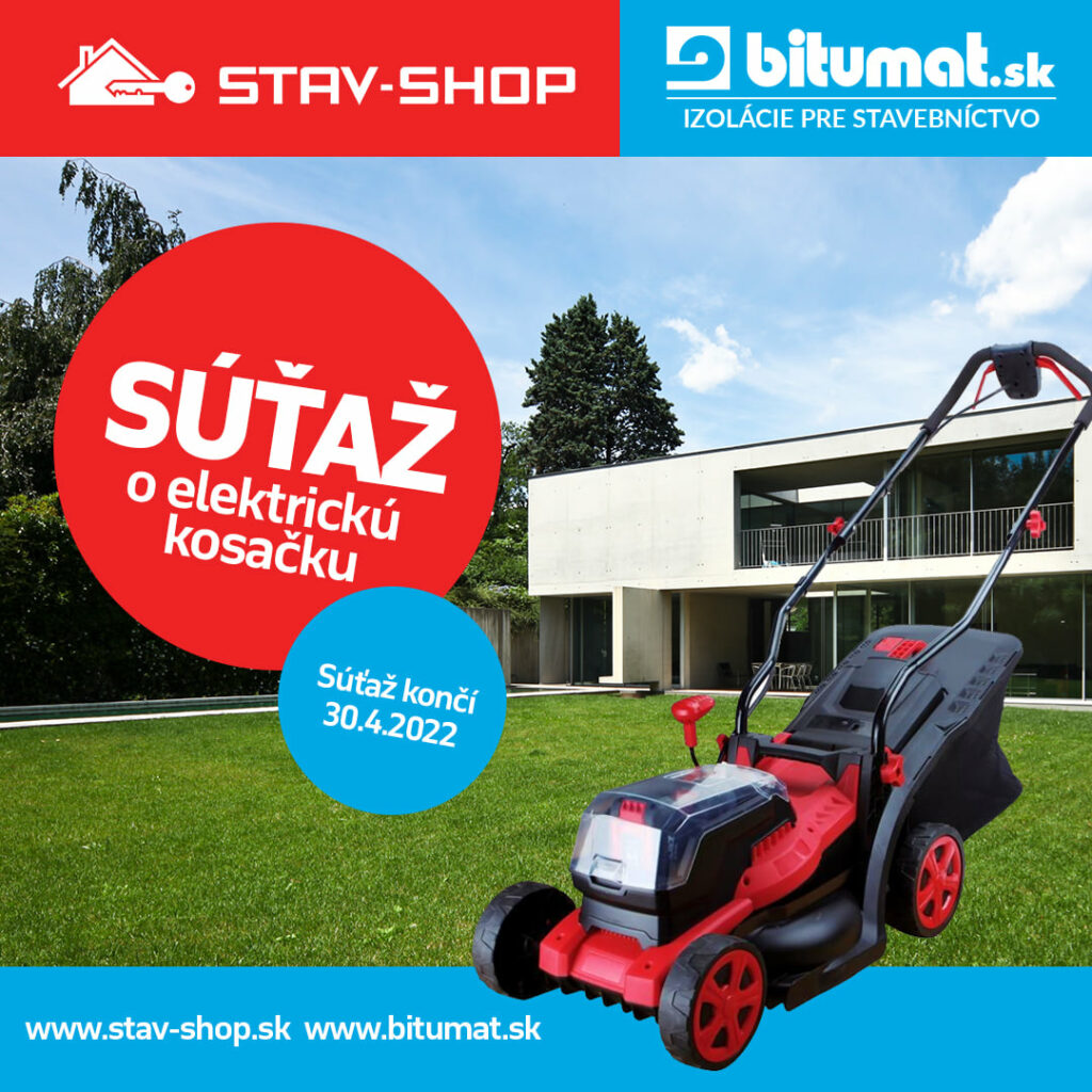 Súťaž o elektrickú kosačku