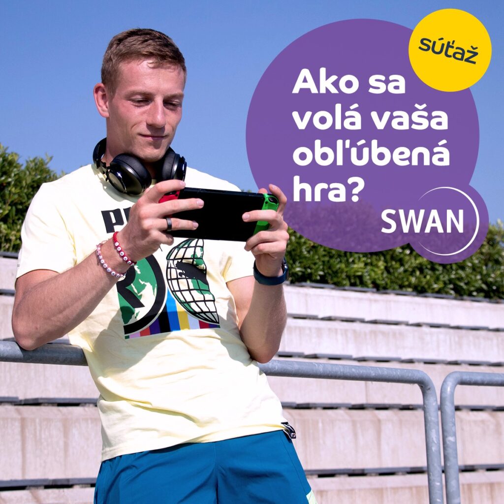 Súťaž o hravý balík SWAN merchu