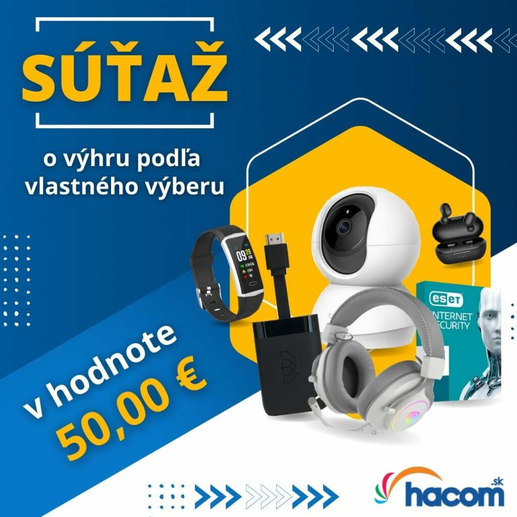 Súťaž o výhru podľa vlastného výberu do 50€