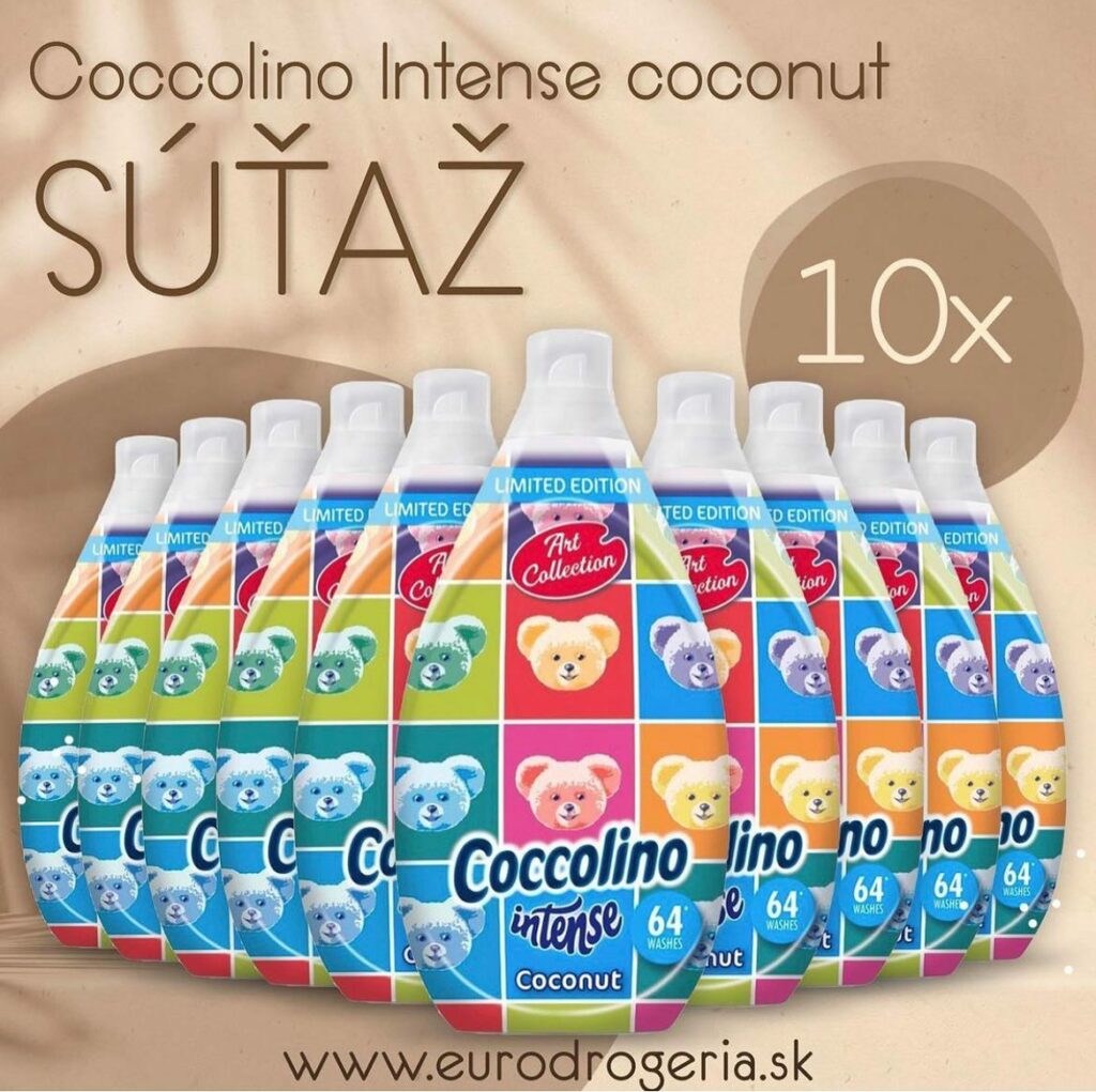 Súťaž o 10x Coccolino Intense Coconut