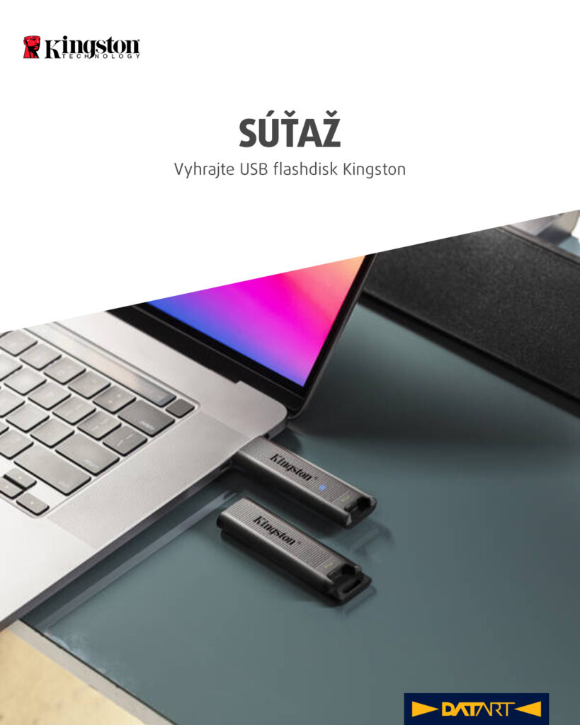 Súťaž o 1x USB flashdisk značky Kingston