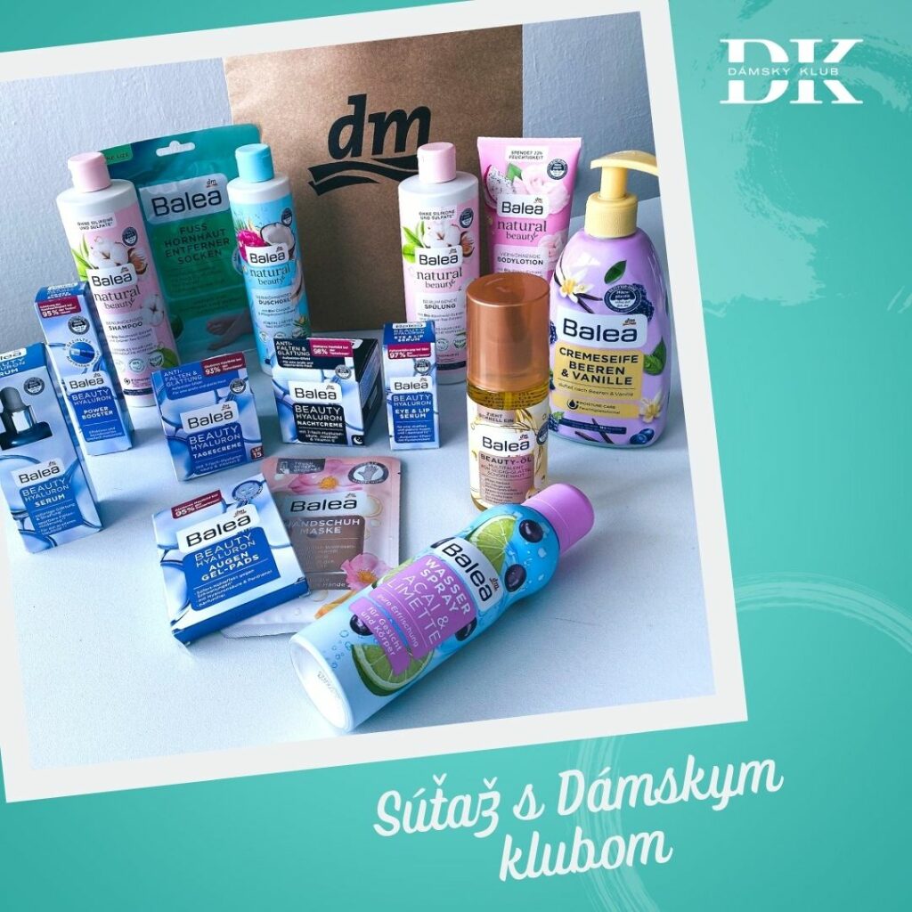 Súťaž o balíček produktov značky Balea od dm drogerie markt