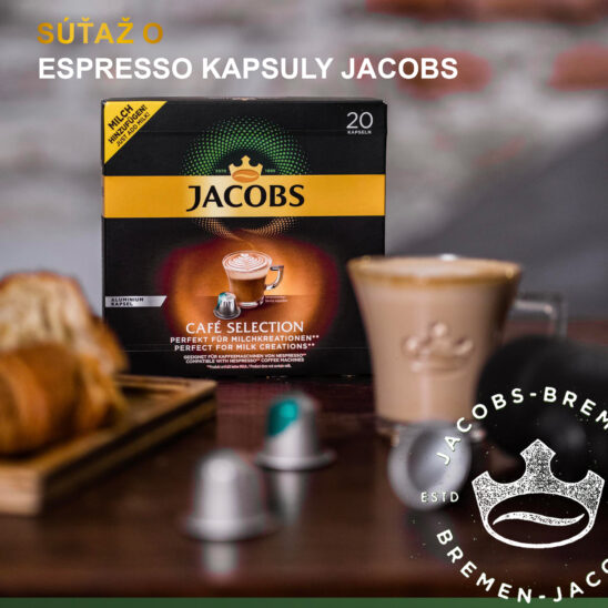 Súťaž o espresso kapsule pre Nespresso kávovary