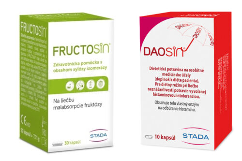 Súťaž o dva balíčky s produktami FRUCTOsin a DAOSIN