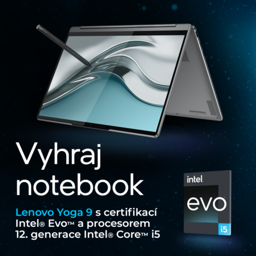 Súťaž o notebook Lenovo Yoga 9 s certifikáciou Intel® Evo™