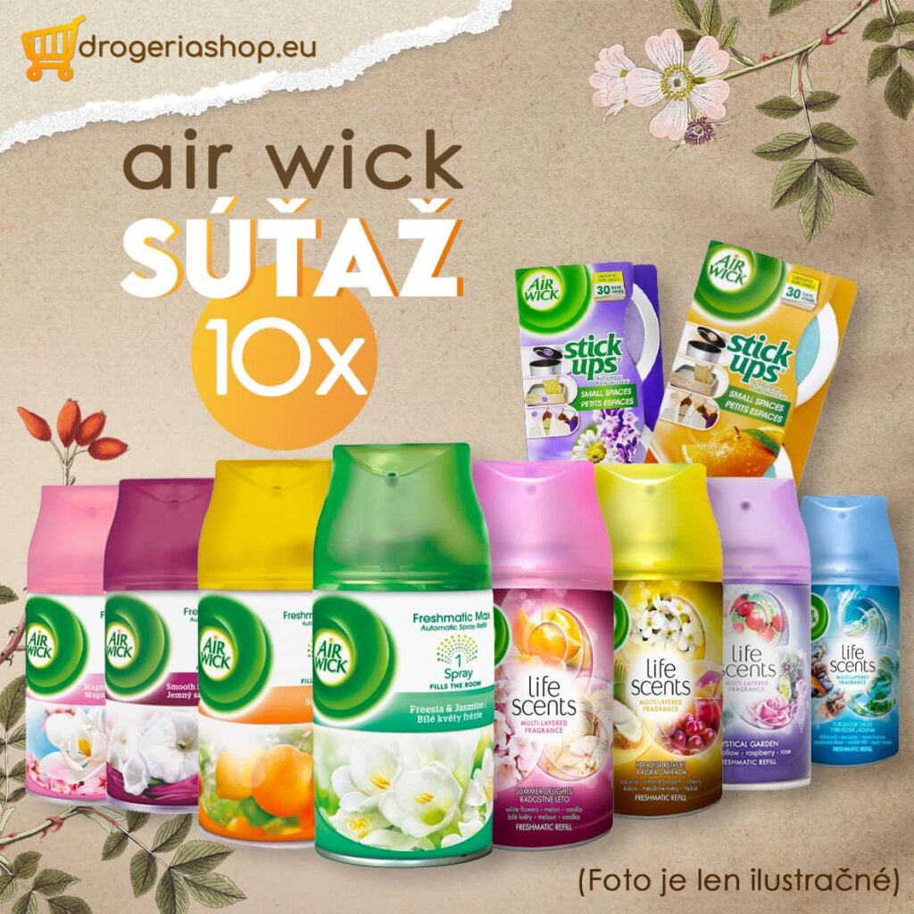 Súťaž o AIR WICK darčekový set