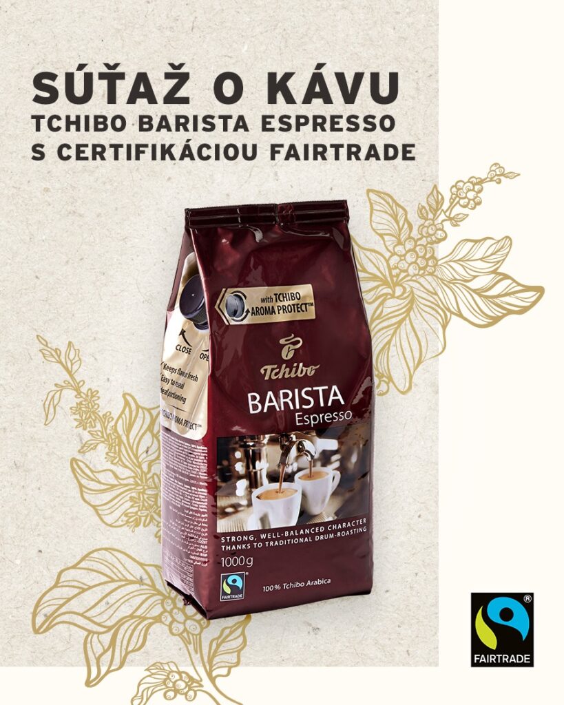 Súťaž o kávu Tchibo Barista Espresso a k tomu dizajnové poháre