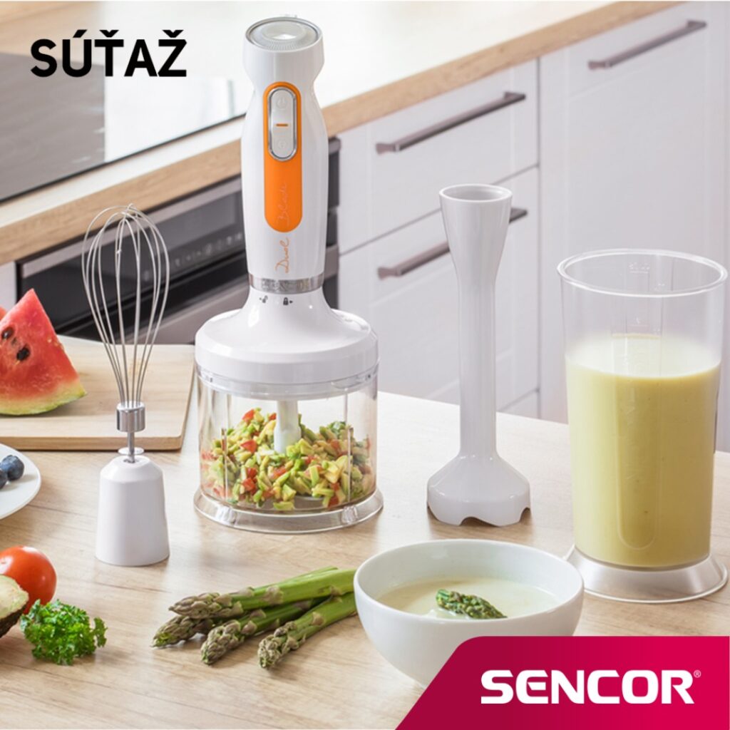 Súťaž o ponorný mixér SHB 4260WH-EUE3