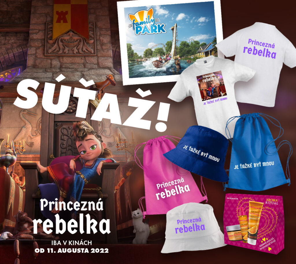 Súťaž s filmom PRINCEZNÁ REBELKA