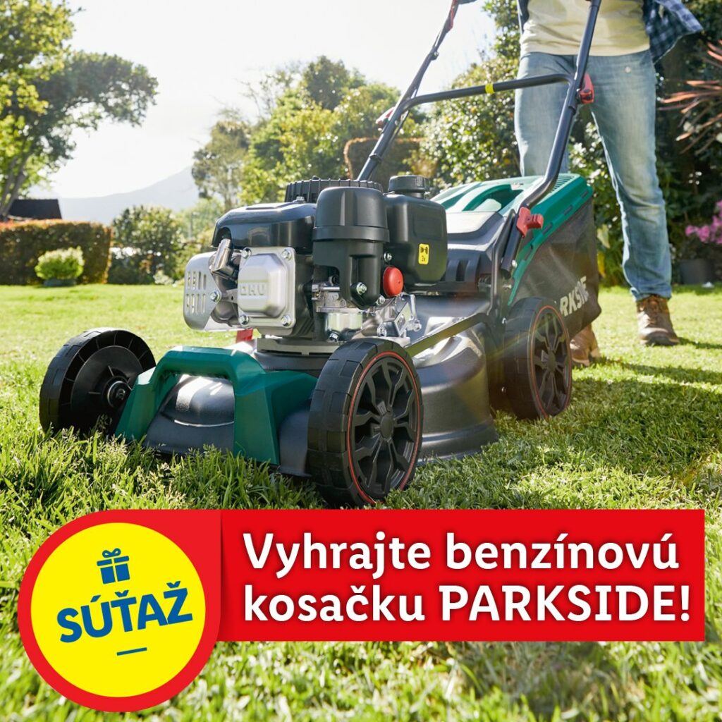 Vyhrajte benzínovú kosačku PARKSIDE