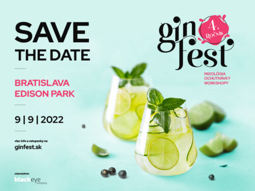 Vyhrajte dva lístky na 4. ročník Gin Fest 2022