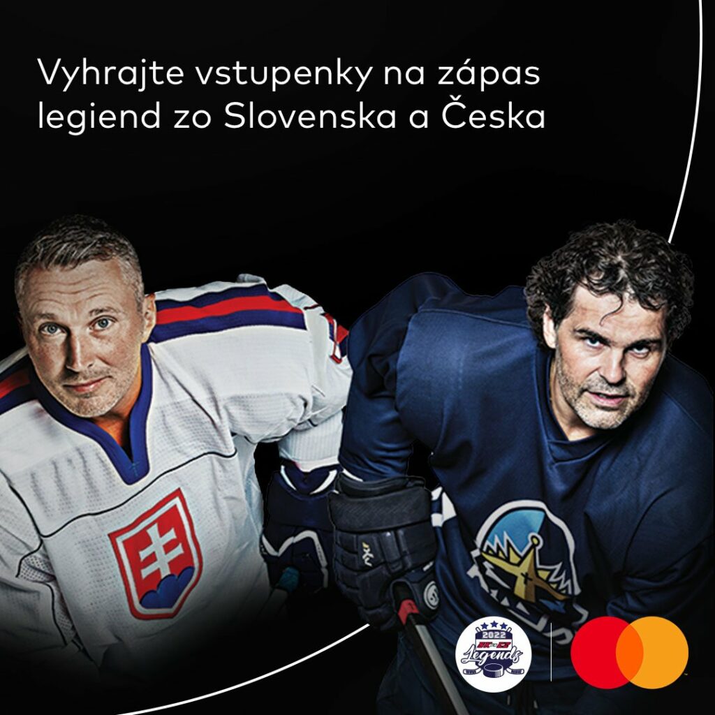 Vyhrajte lístky na hokejový zápas Slovensko vs. Česko