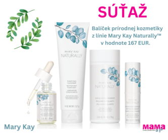 Súťaž o balíček prírodnej kozmetiky z línie Mary Kay Naturally