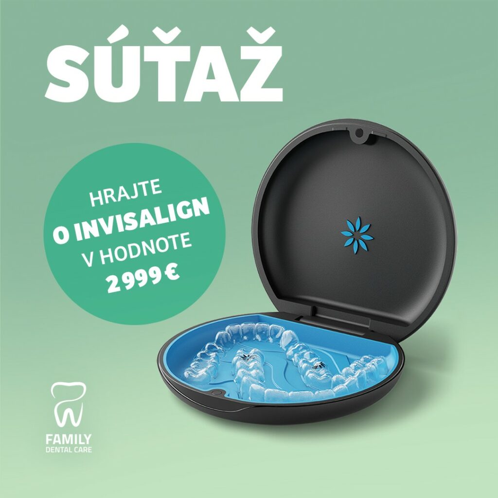 Súťaž o komletnú liečbu Invisalign vo Family Dental Care