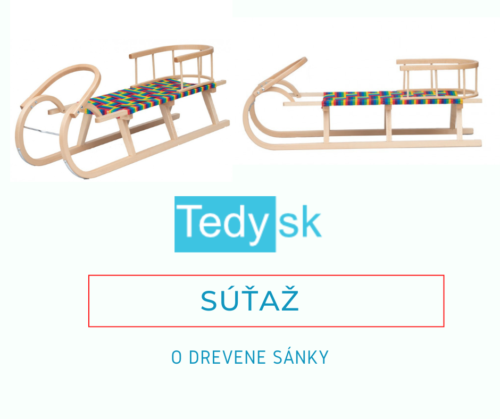 Súťaž o tradičné detské drevené sánky