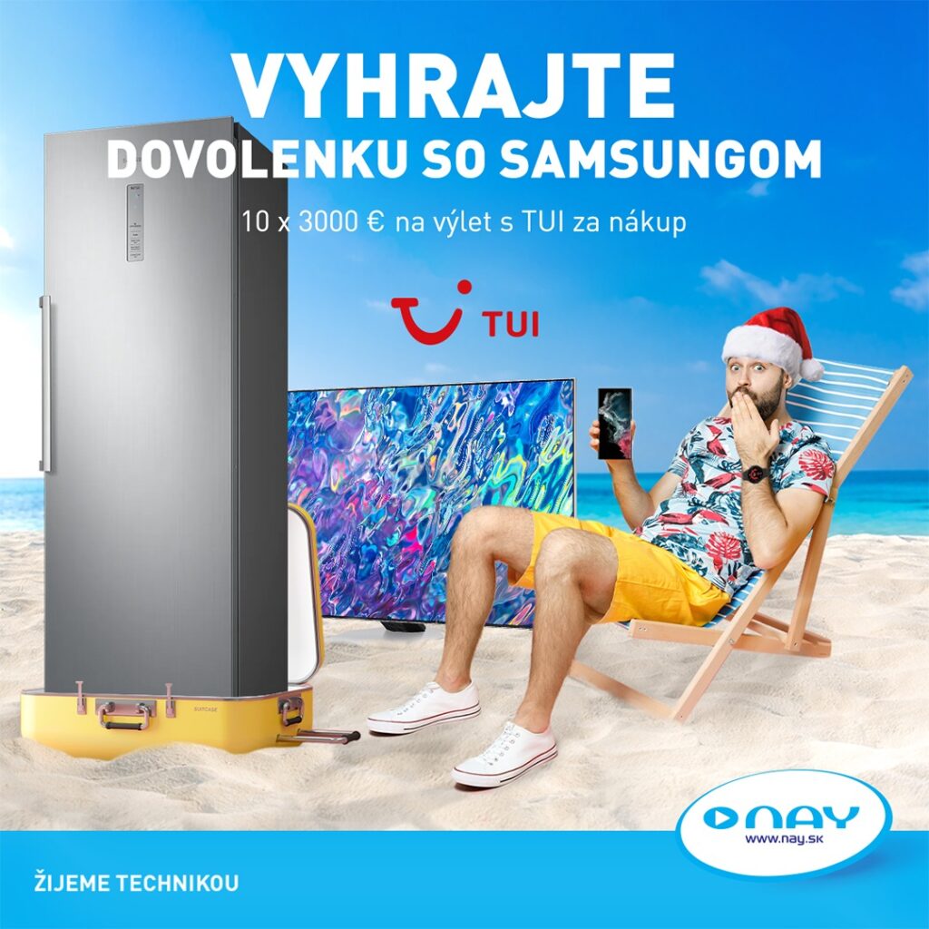 Vyhrajte so Samsungom dovolenku v hodnote 3000 €