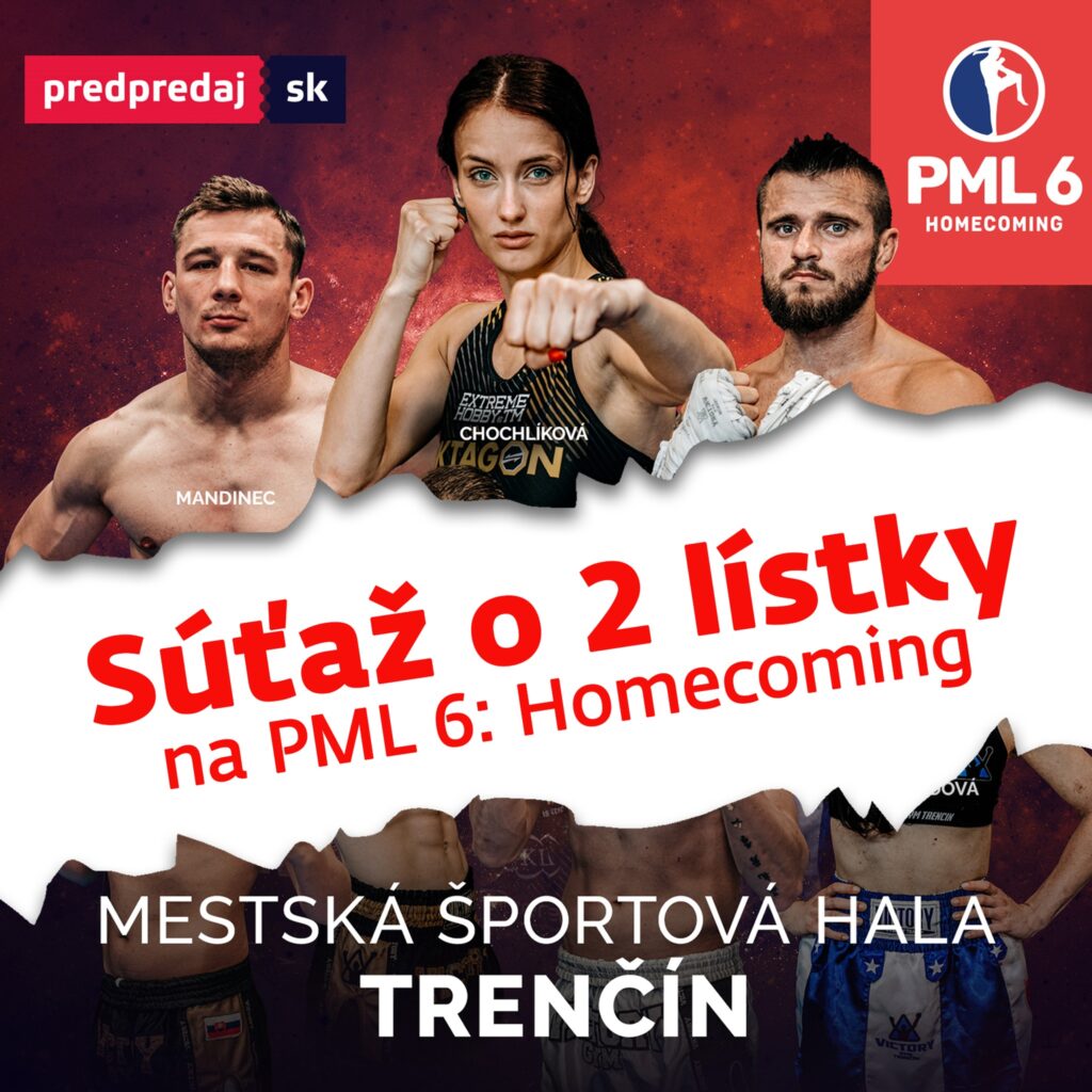 Súťaž o 2 lístky na športové podujatie PML 6 Homecoming