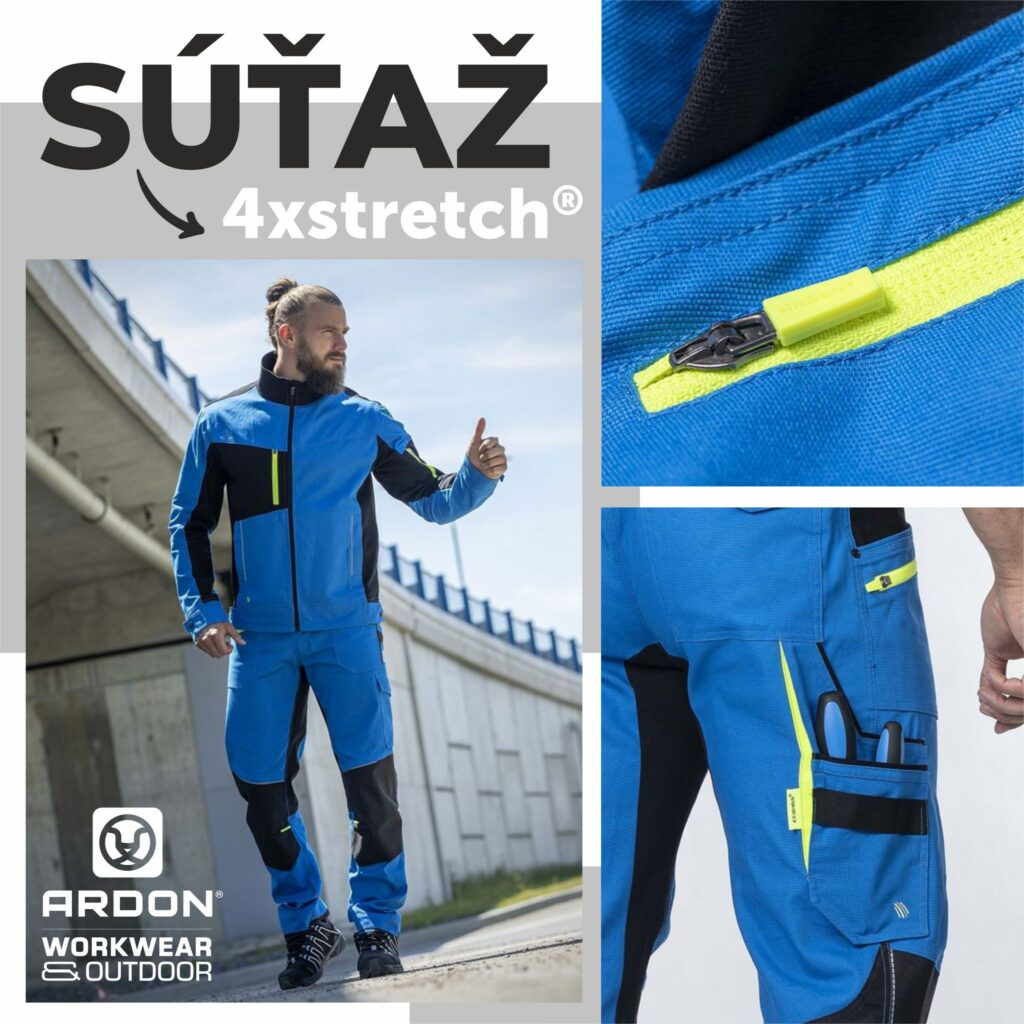 Súťaž o montérkové nohavice ARDON®4xstretch®