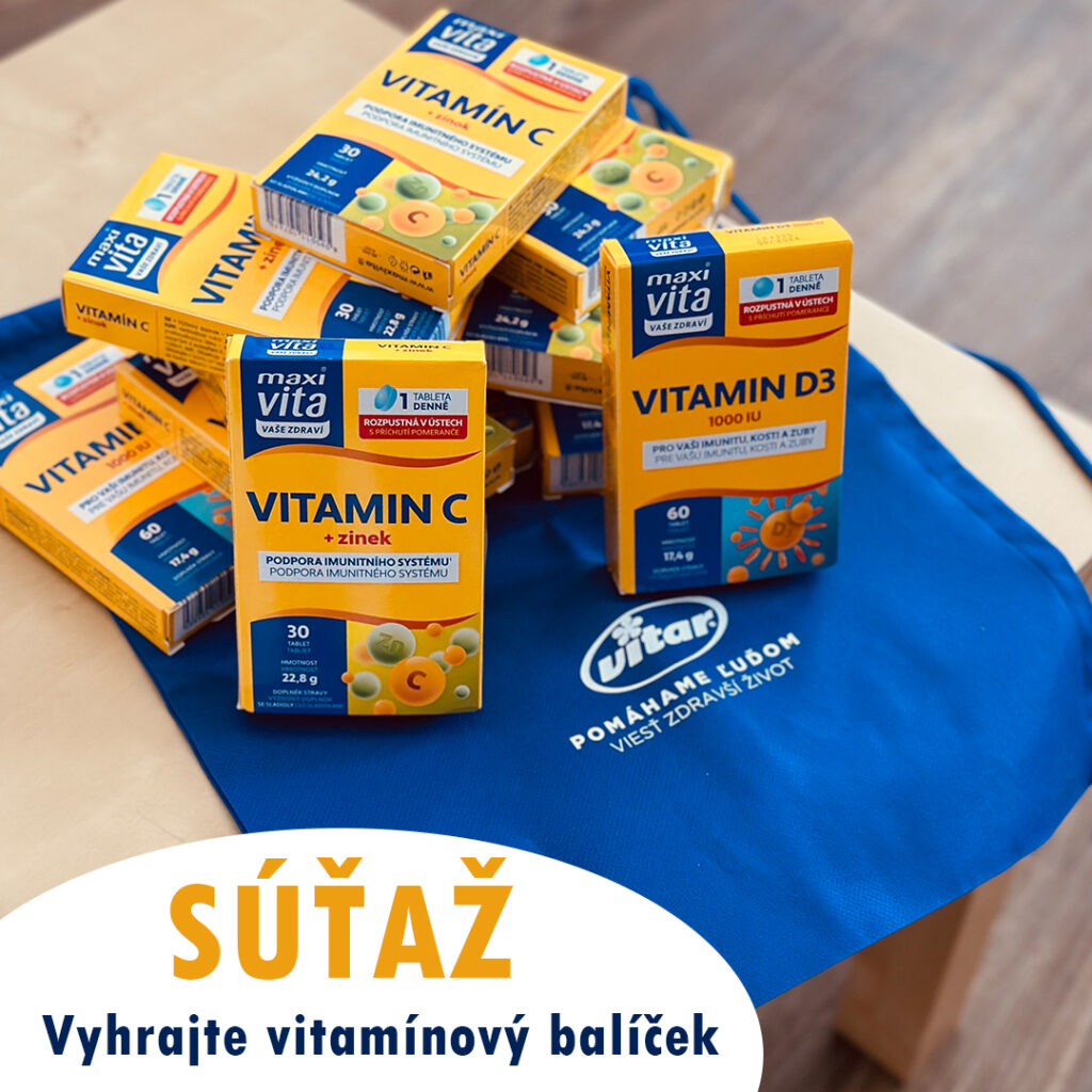 Súťaž o balíček vitamínov pre celú rodinu