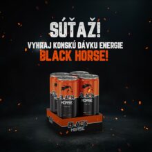 Súťaž o multipack energy drinkov Black Horse