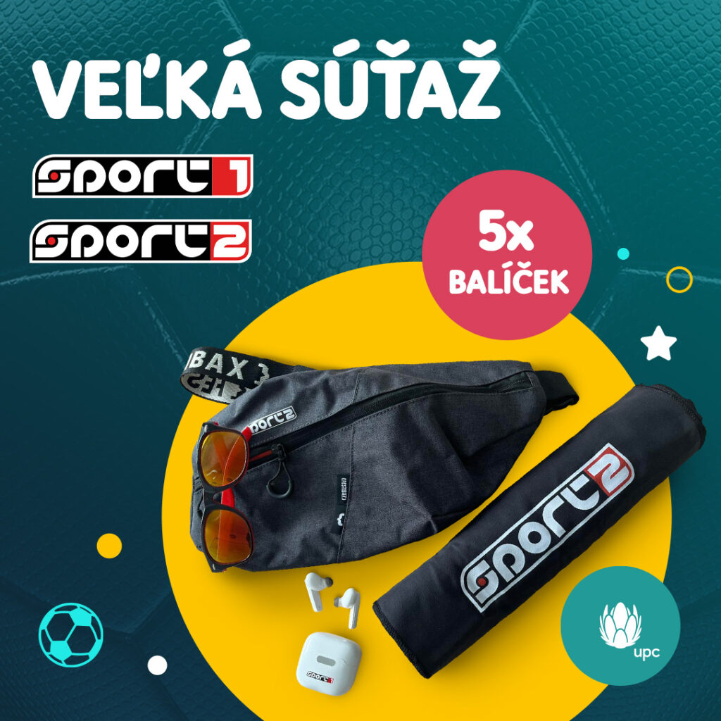 Súťaž o 5 balíčkov od Sport1 a Sport2