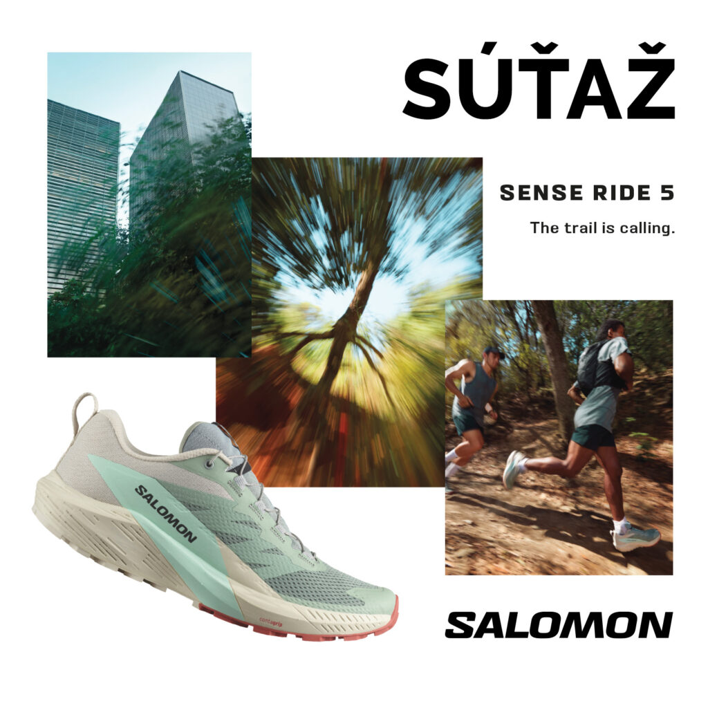 Súťaž o Salomon Sense Ride 5