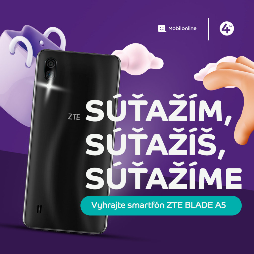 Súťaž o smartfón ZTE BLADE A5 2020