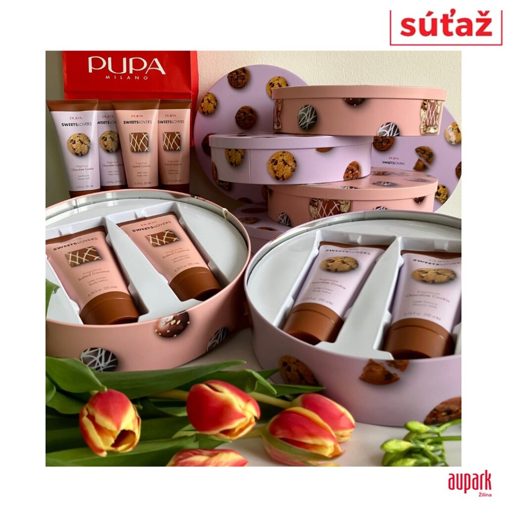 Súťaž o darčekovú dózu PUPA Sweets lovers kit