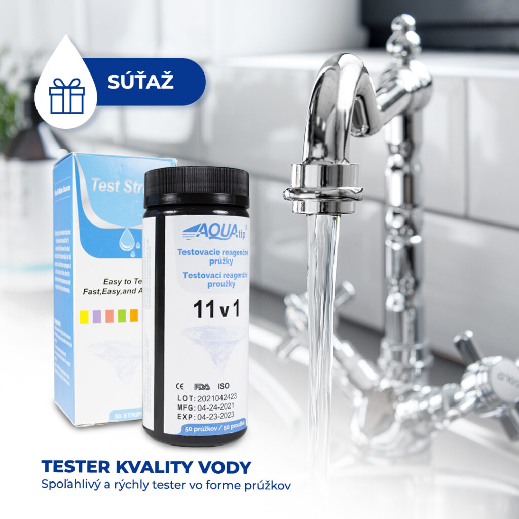 Súťaž o Tester kvality vody AQUAtip® 11v1