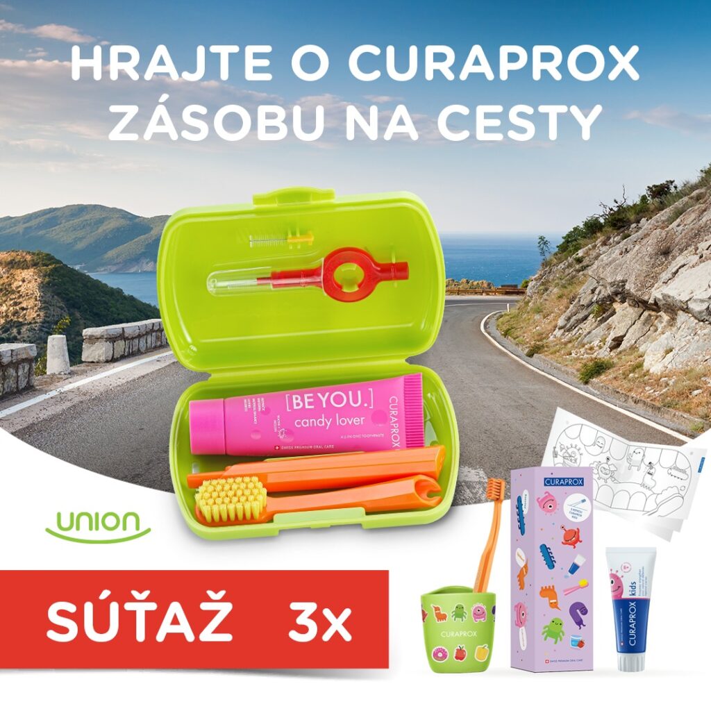 Súťaž o cestovnú zásobu produktov Curaprox