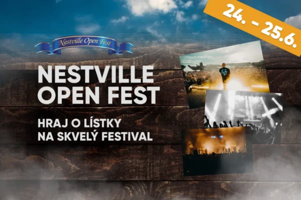 Súťaž o lístky na skvelý festival Nestville Open Fest