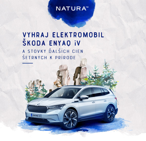 Vyhraj elektromobil Škdoa Enyaq iV a stovky ďalších cien