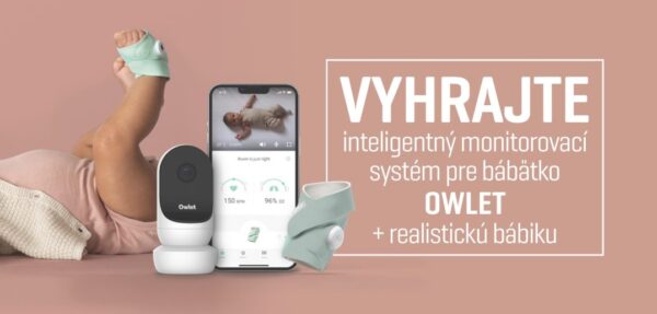 Vyhrajte inteligentný monitorovací systém pre bábätko – Owlet