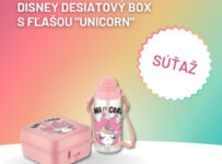 Súťaž o Disney desiatový box s fľašou Unicorn