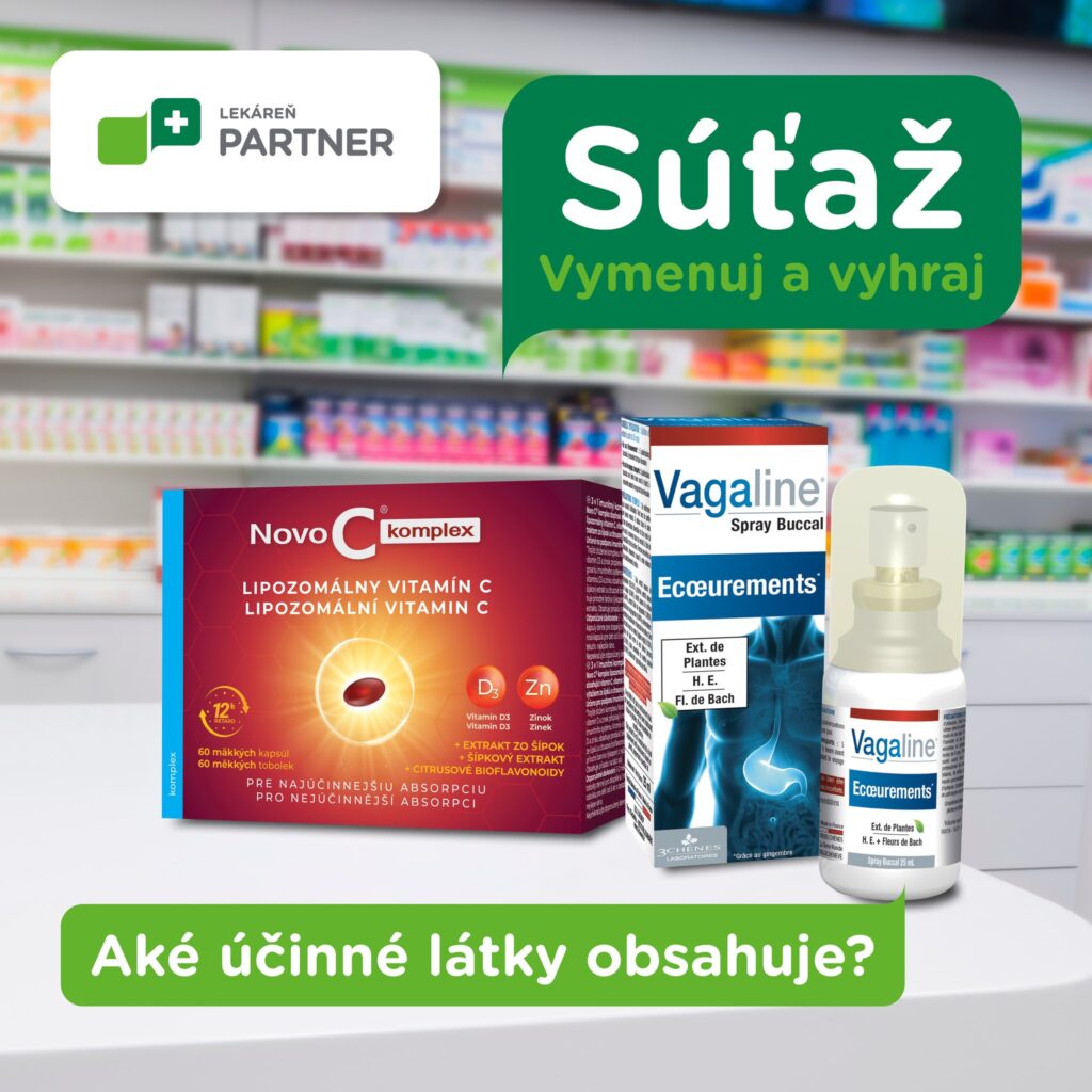 Súťaž o Lipozomálny vitamín C značky Novo C