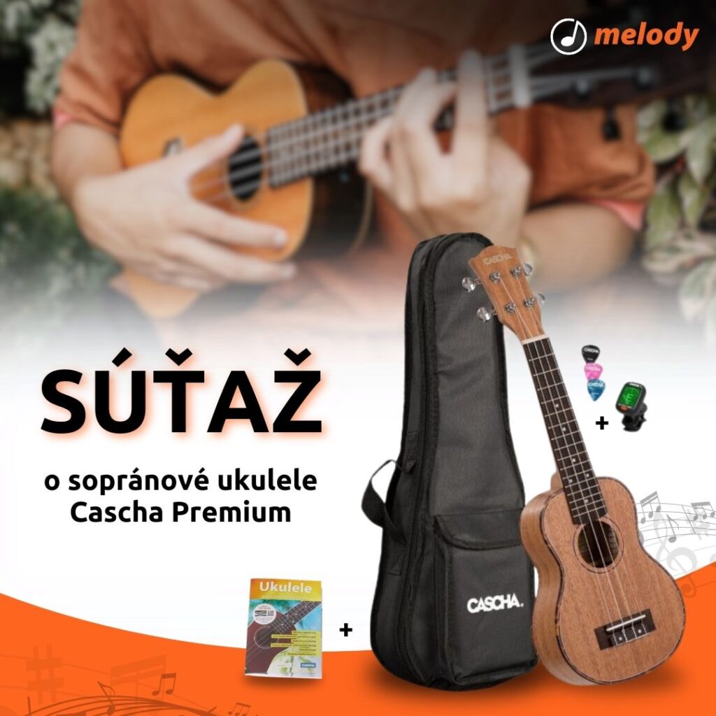 Súťaž o sopránové ukulele Cascha Premium