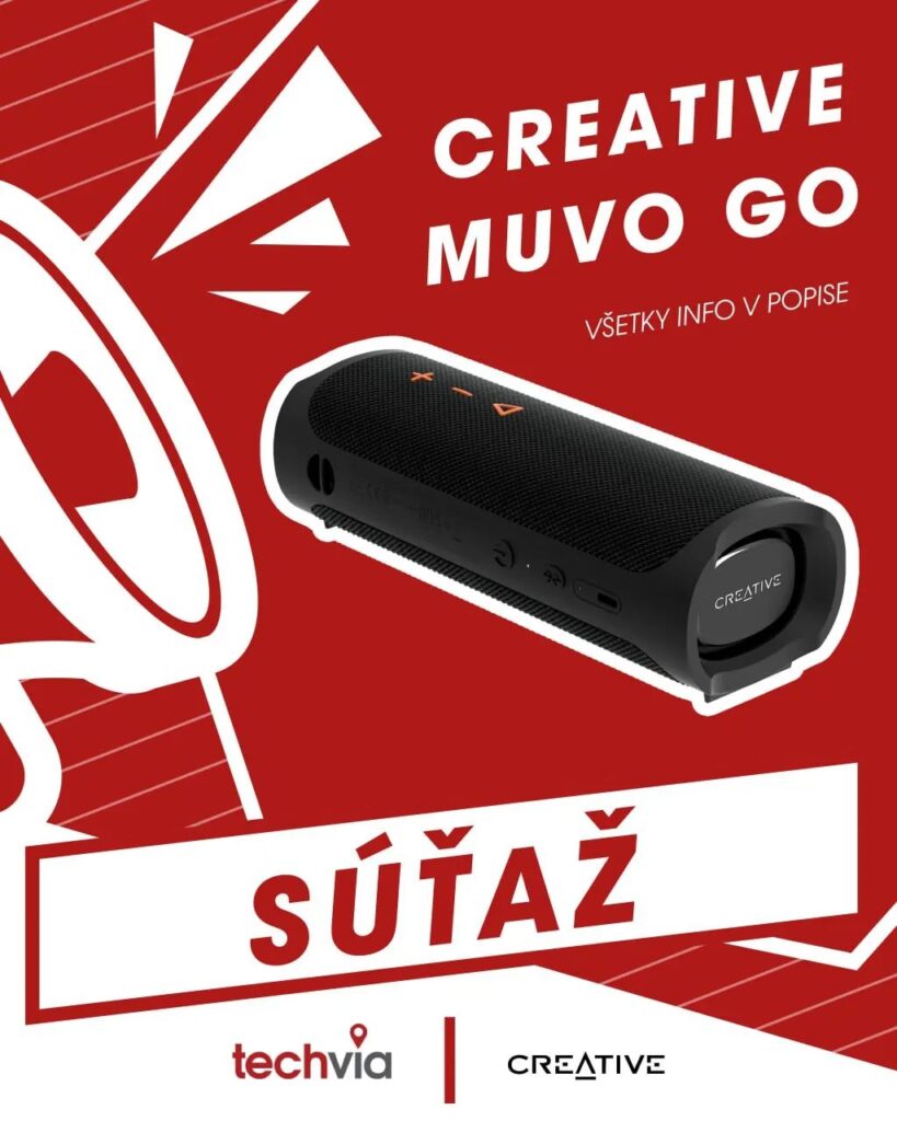 Súťaž o Bluetooth reproduktor Creative MUVO GO