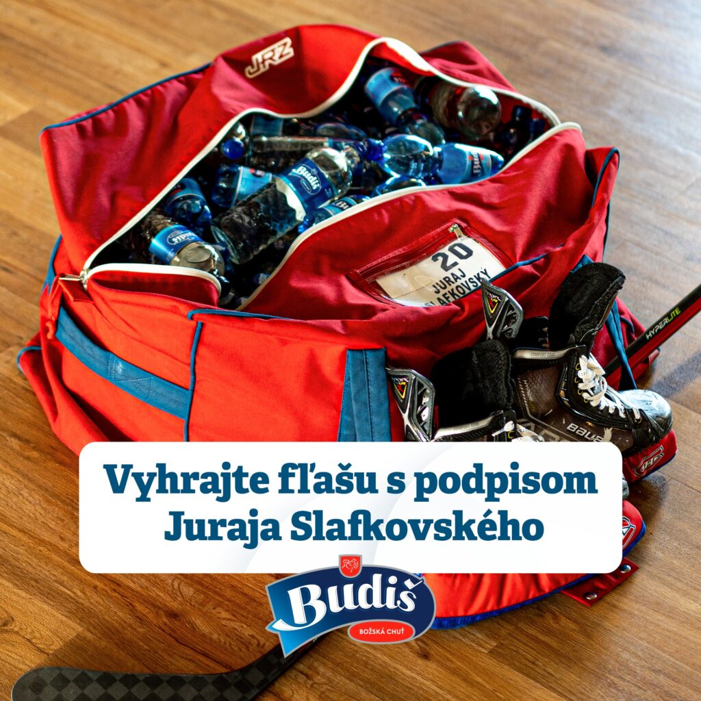 Súťaž o fľašu podpísanú Jurajom Slafkovským