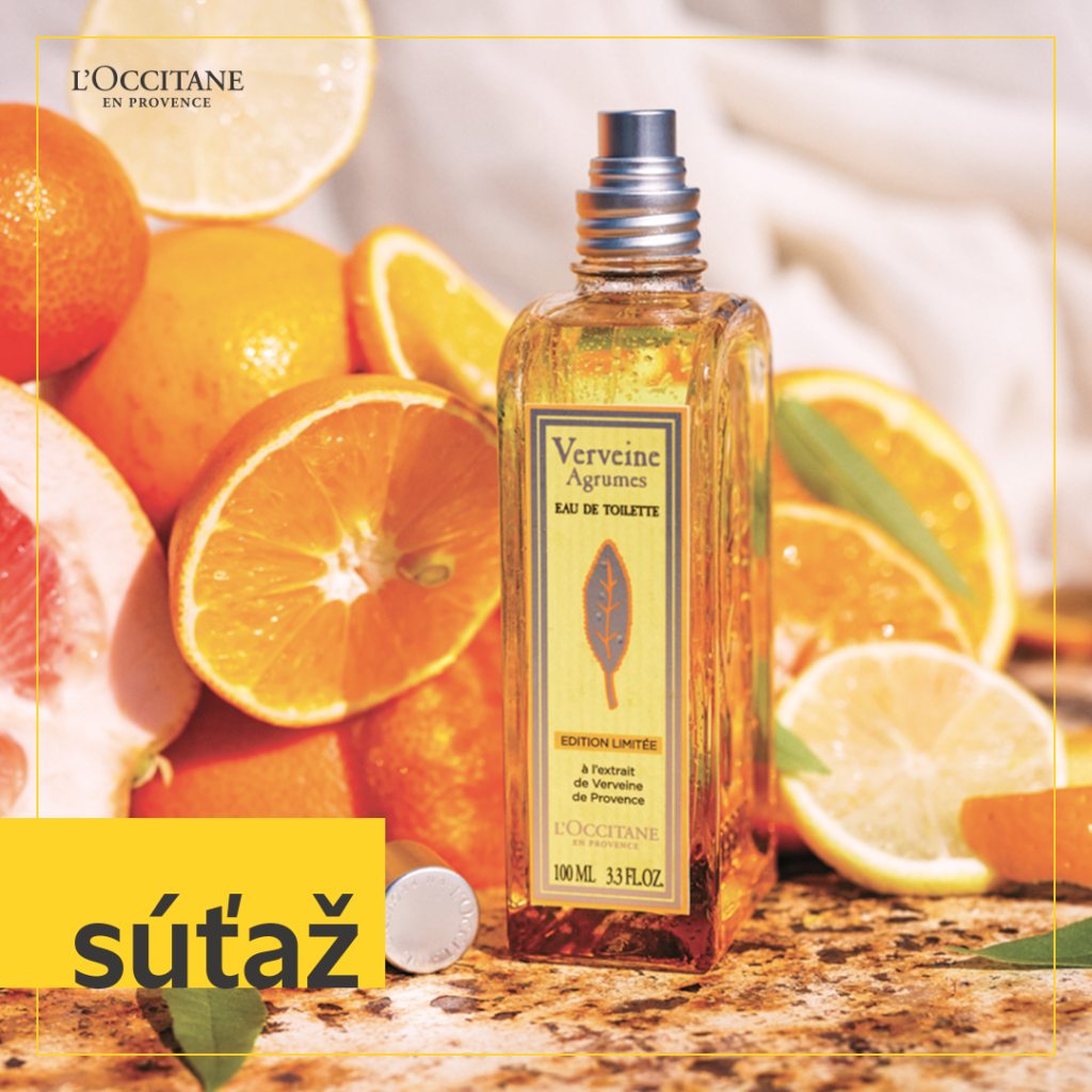 Súťaž o voňavú novinku Verbena Citrus od L'OCCITANE en Provence