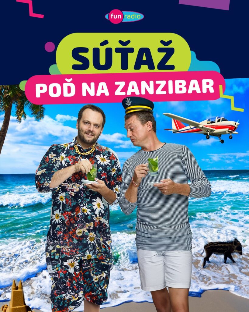 Poď s Fun rádiom na Zanzibar