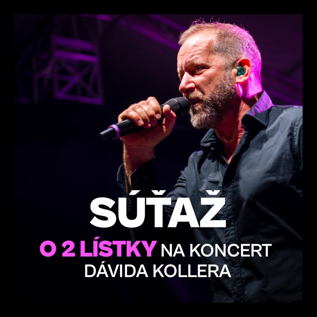 Súťaž o 2 lístky na koncert Dávida Kollera