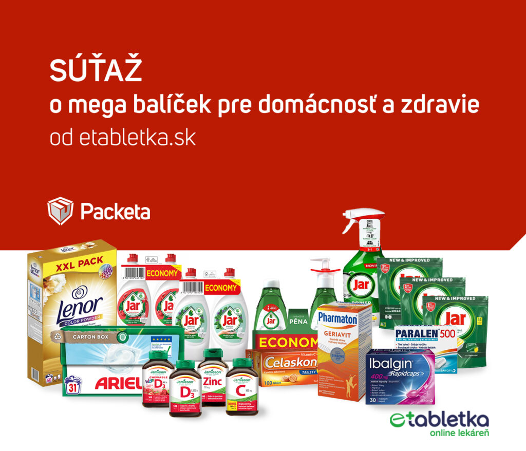 Súťaž o mega balíček pre žiarivo čistú domácnosť a zásobu vitamínov