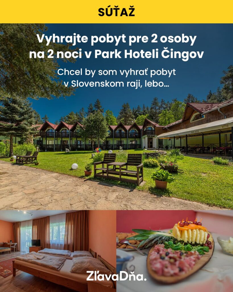 Súťaž o pobyt pre 2 osoby v Park Hoteli Čingov