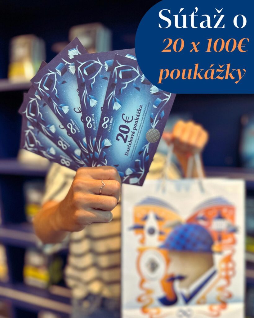 Súťaž o poukážky na nákup v Panta Rhei v hodnote 100€