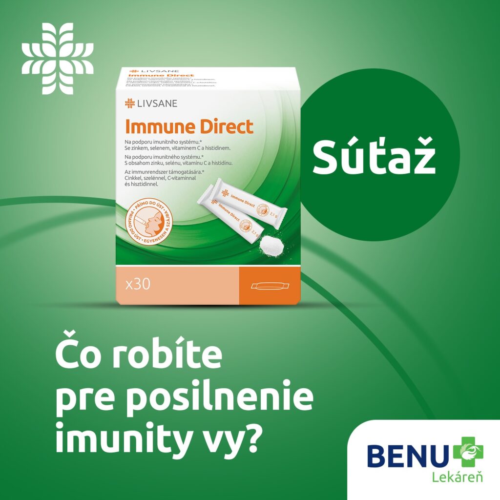 Súťaž o LIVSANE Immune Direct