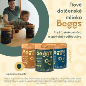 Súťaž o dojčenské a batoľacie mlieka Beggs