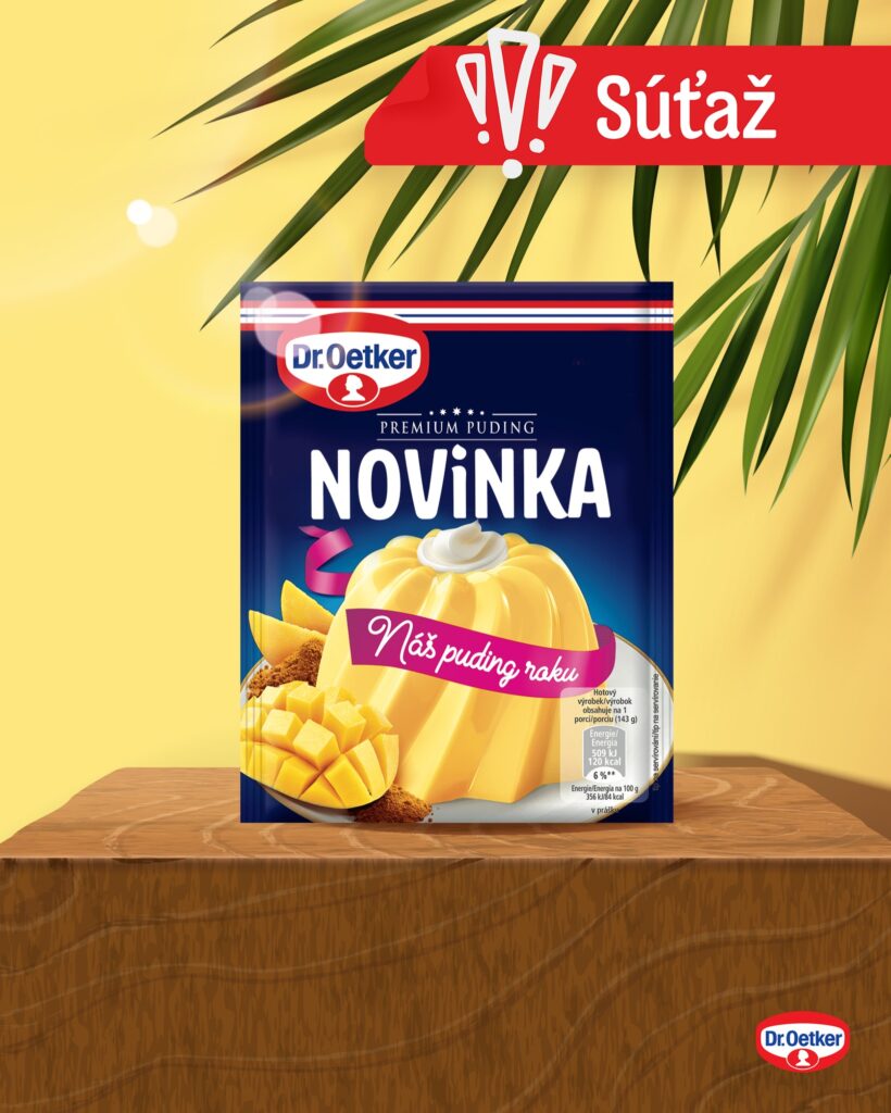 Súťaž o nadupaný balíček Dr.Oetker