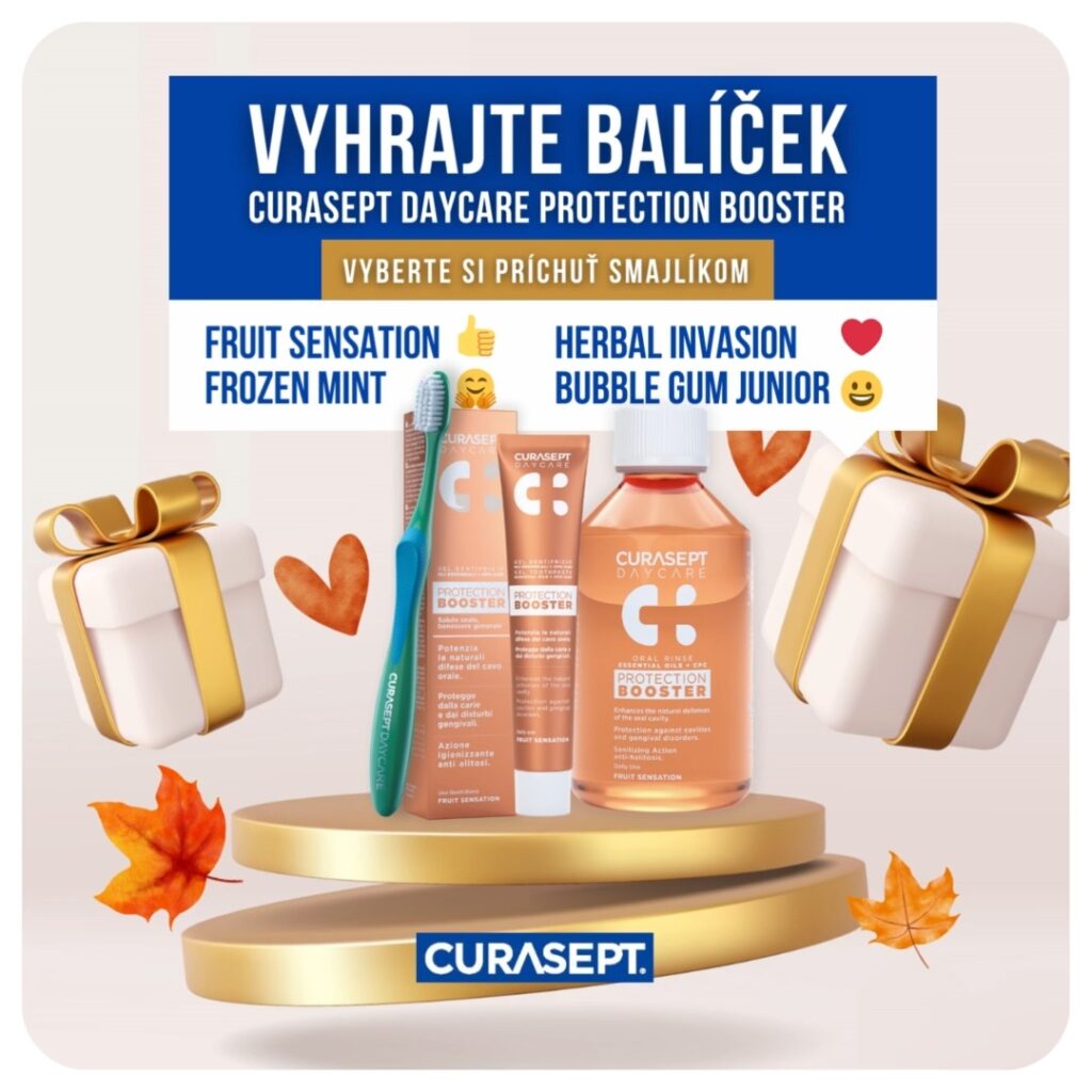 Vyhrajte balíček produktov Curasept DayCare Protection